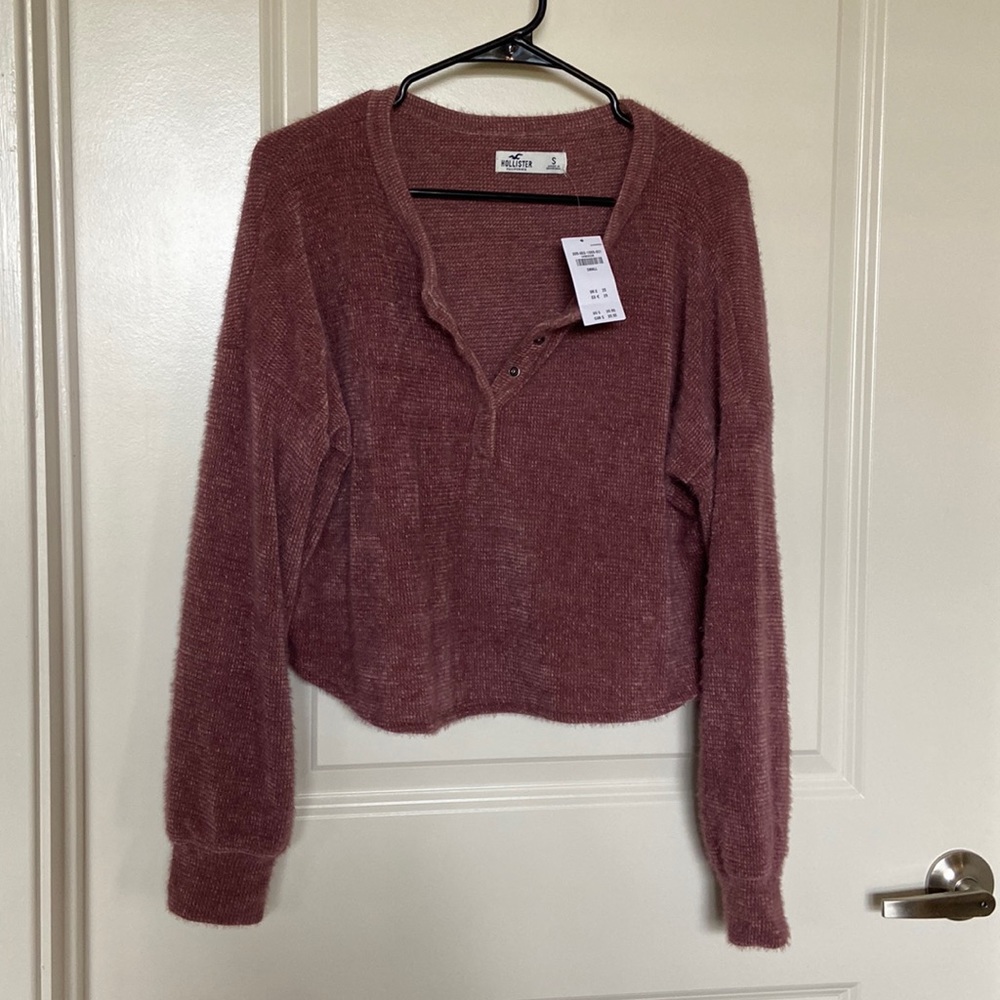 Crop sweater